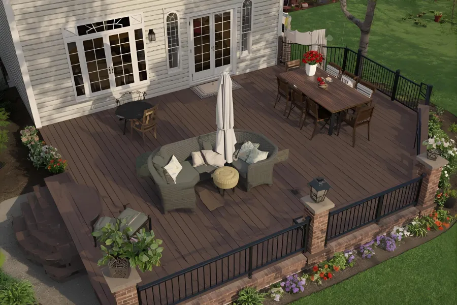 Classic wood deck builders Sussex WI creating a backyard retreat near Pewaukee