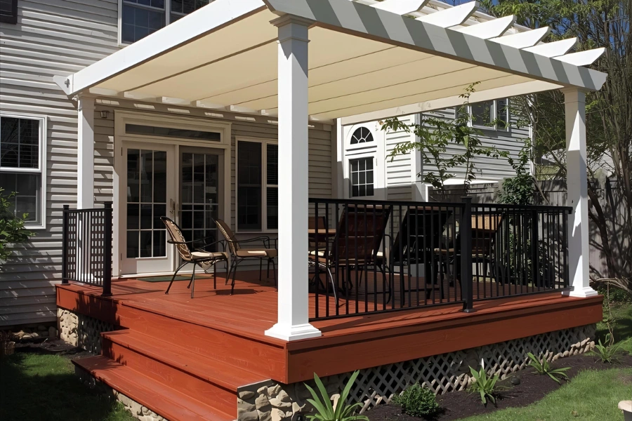 Porch builders in Sussex WI planning a durable covered porch near Hartland