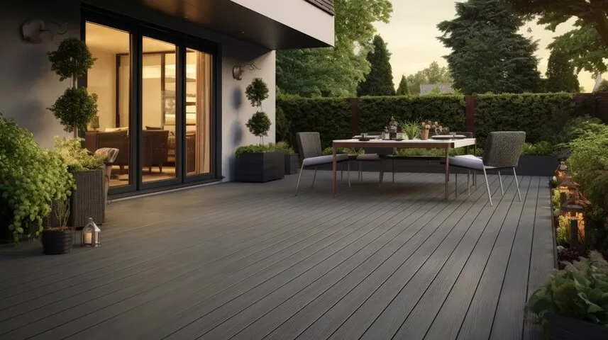 Deck installation services in Sussex WI planning a custom backyard deck near Waukesha