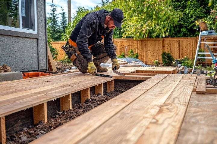 Deck replacement cost planning in Sussex WI for materials railings and labor